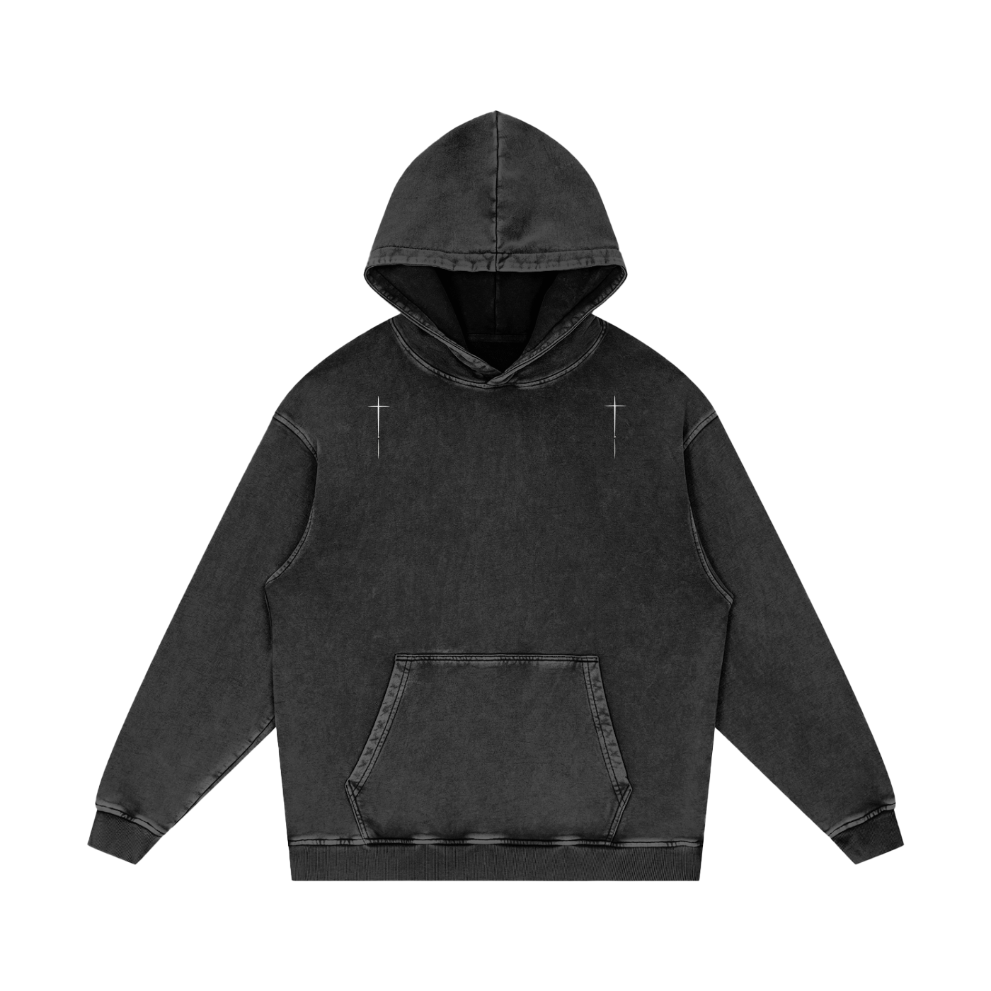 Carved From Stone Heavy Cotton Hoodie