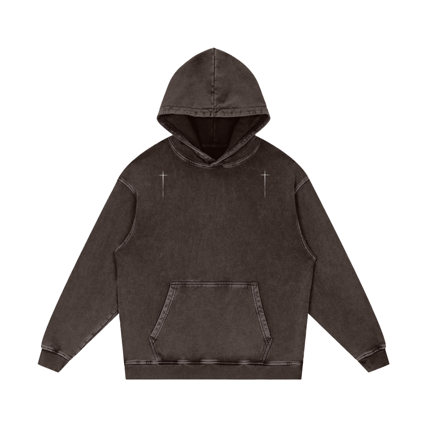 Carved From Stone Heavy Cotton Hoodie