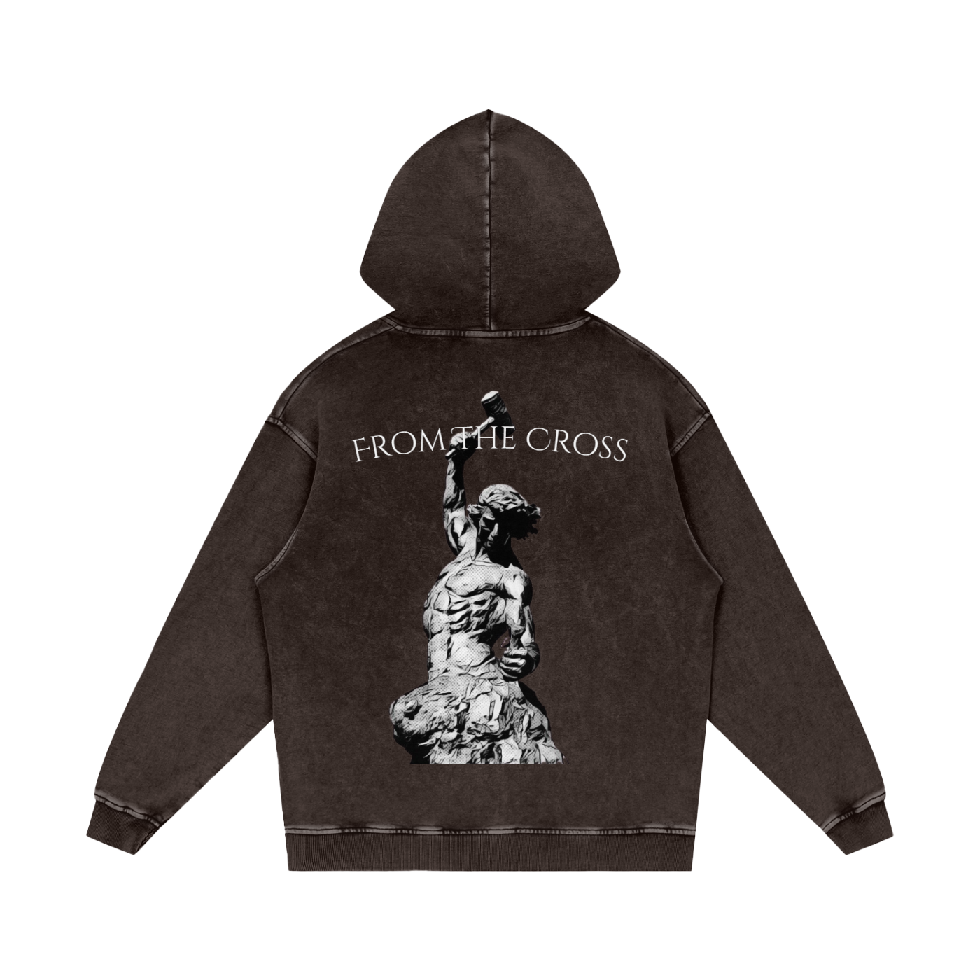Carved From Stone Heavy Cotton Hoodie