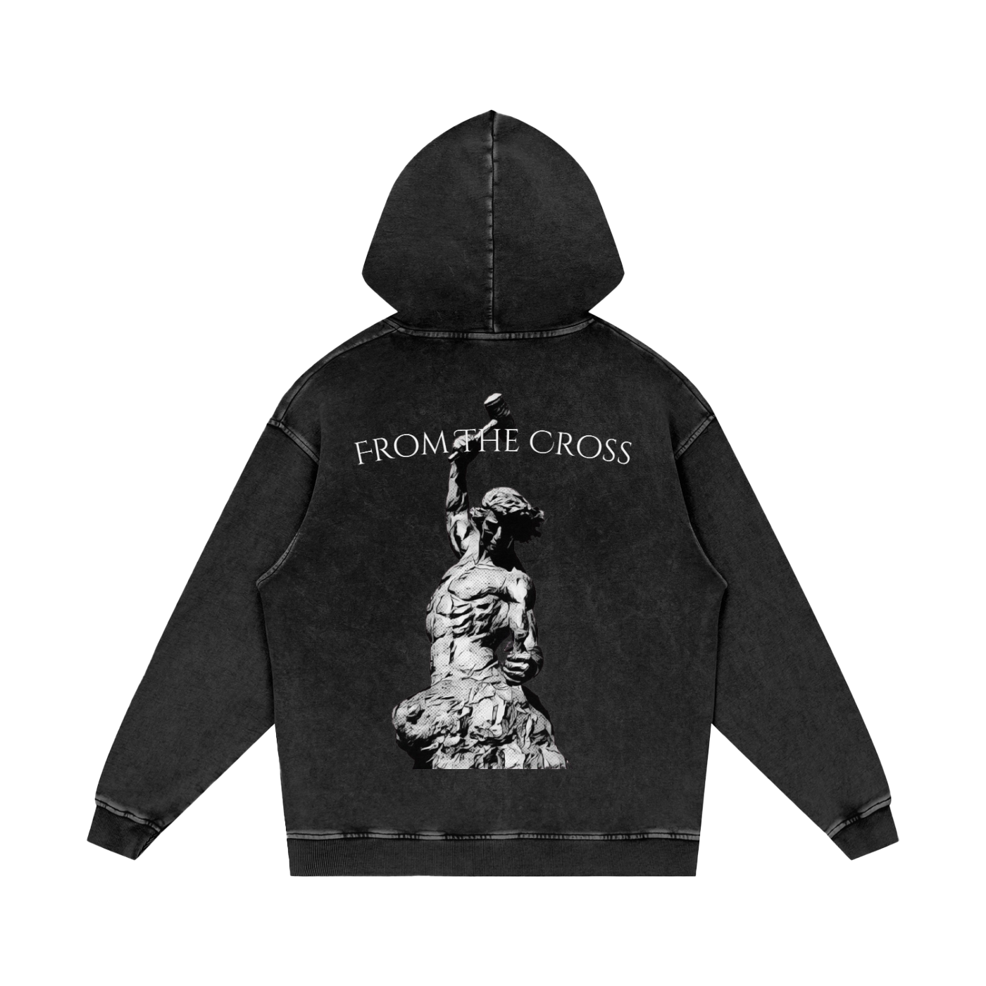 Carved From Stone Heavy Cotton Hoodie