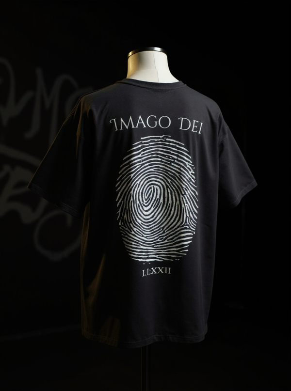 'Divine Expression' Drop Shoulder Tee